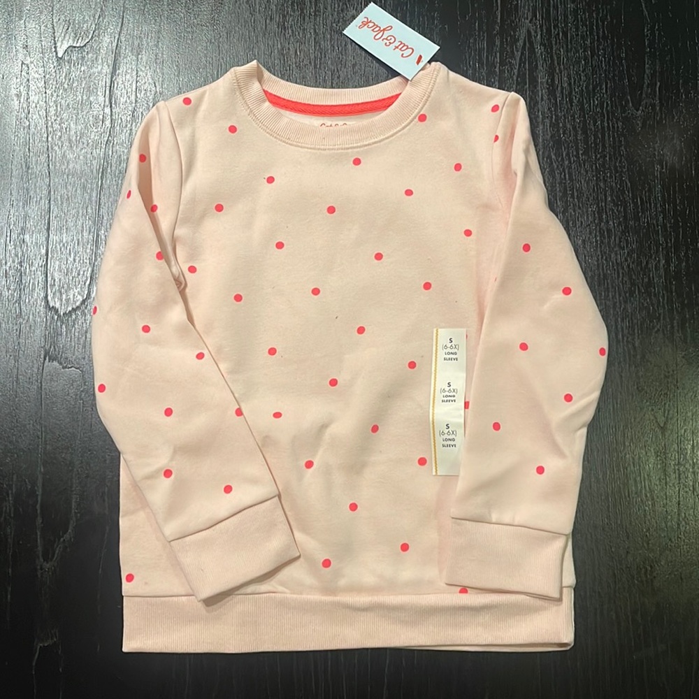 Cat & Jack Light Peach sweater